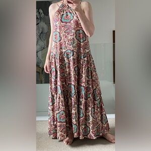 ZARA Floral Maxi Dress